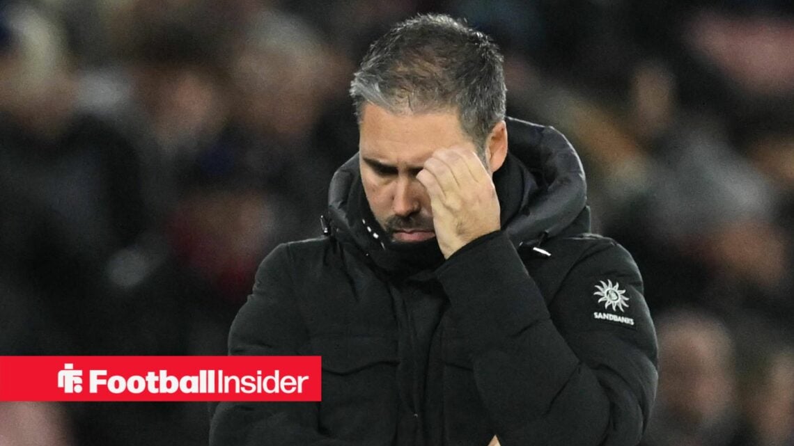 Leicester City manager Marti Cifuentes