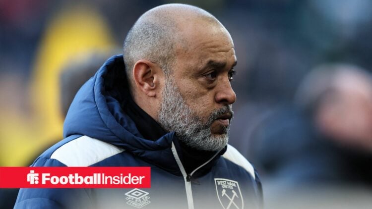 West Ham manager Nuno Espirito Santo