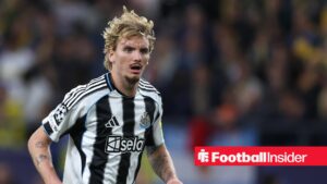 Nick Woltemade in Newcastle shirt