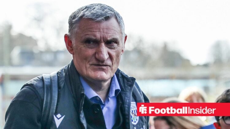 Tony Mowbray in West Brom gear