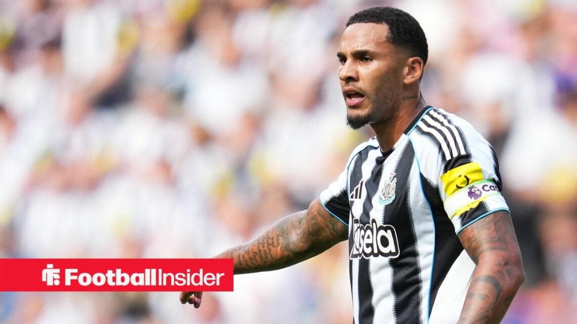 Jamaal Lascelles in Newcastle kit