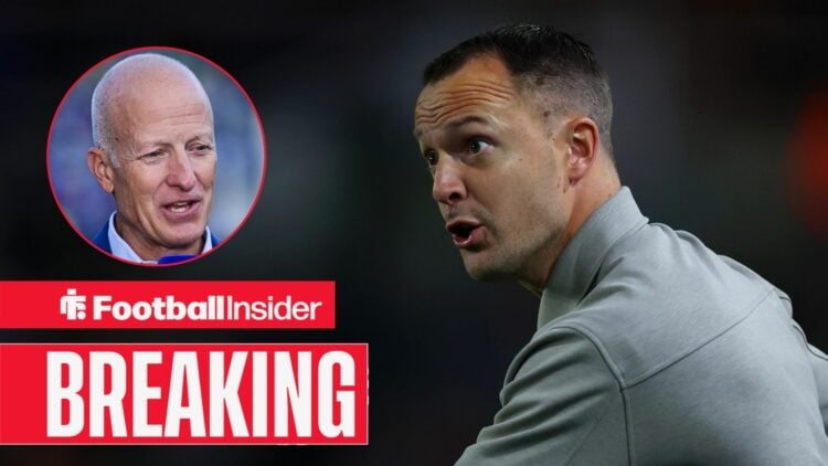 Birmingham City manager Chris Davies with Tom Wagner inset