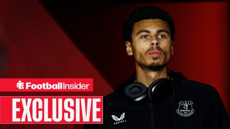 Reece Welch in Everton gear