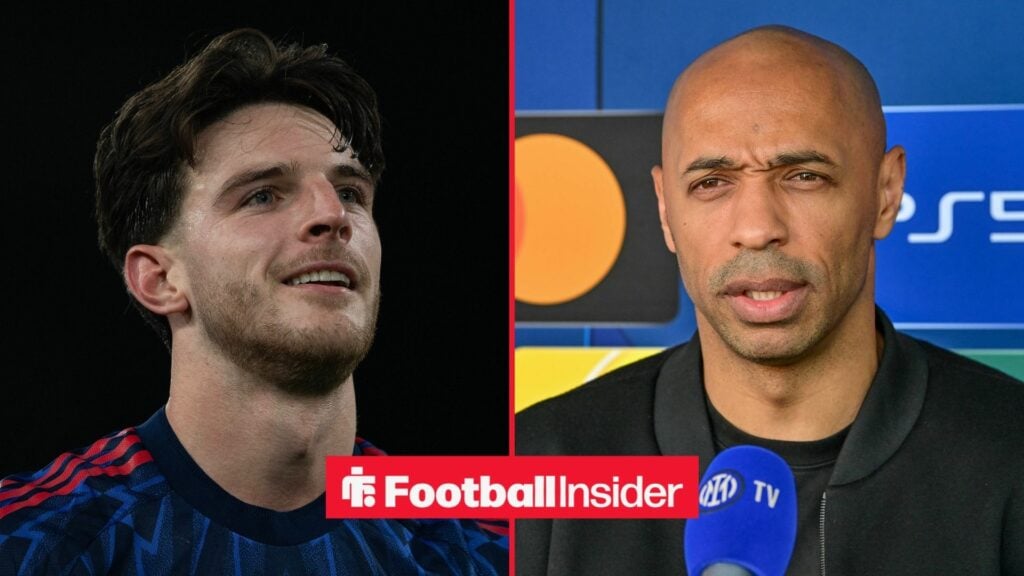 Declan Rice now has chance to do what Thierry Henry failed to achieve at Arsenal