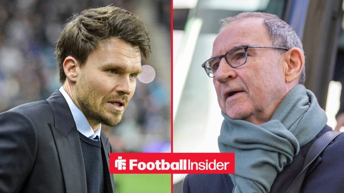 Rangers manager Danny Rohl and Celtic manager Martin O'Neill