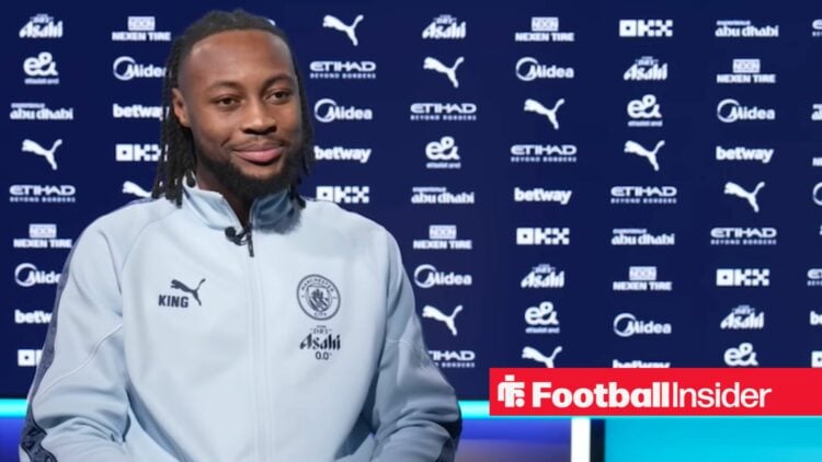 Antoine Semenyo in his first Man City interview