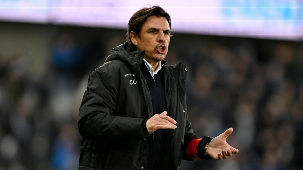 Chris Coleman on the sidelines with OH Leuven
