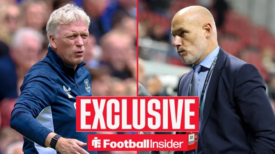 David Moyes and Howard Webb side-by-side