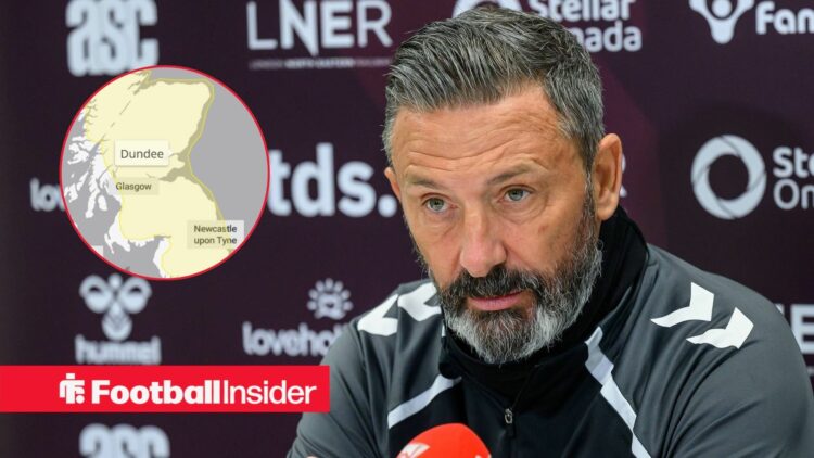Derek McInnes, Met Office warning