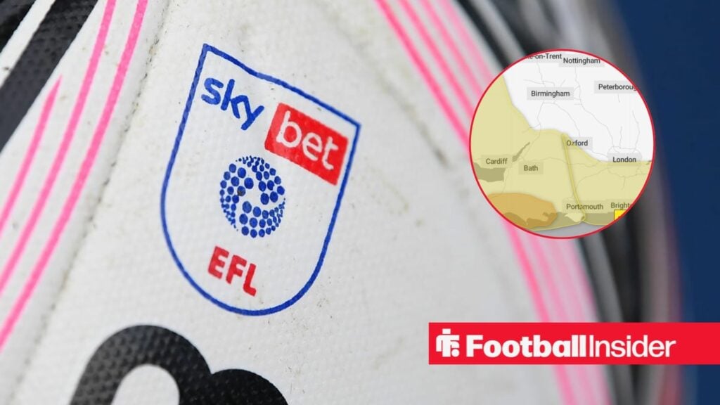 League Two postponement latest amid new weather warnings: Huge fixture at risk