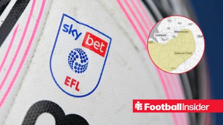 EFL, Met Office warning