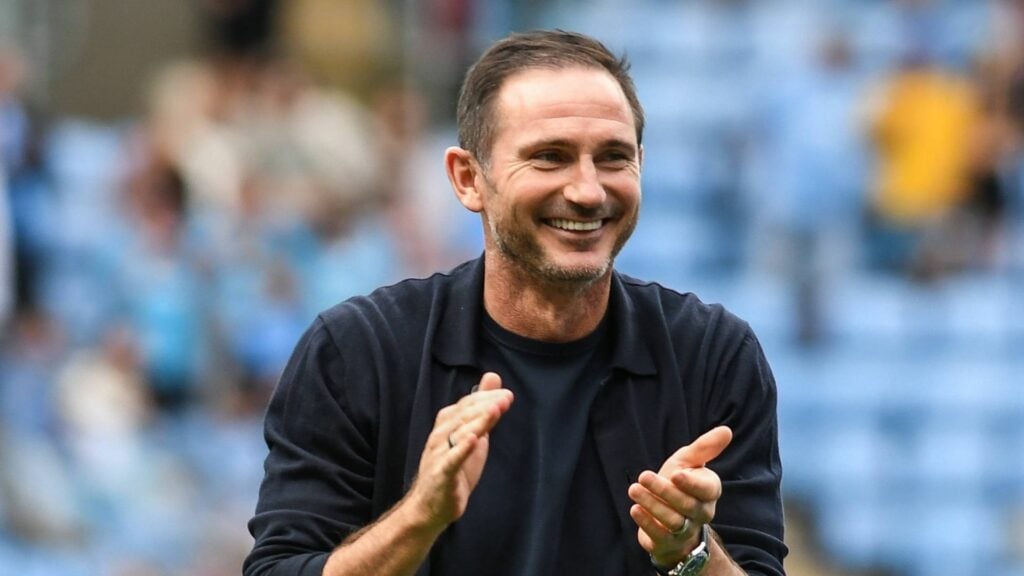 Frank Lampard applauding at Coventry