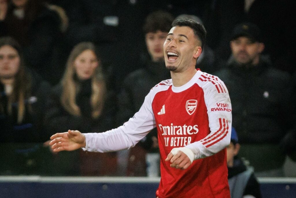Arsenal winger Gabriel Martinelli