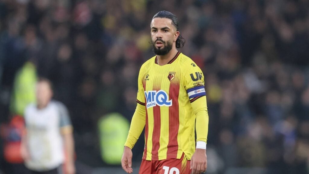 Imran Louza in action for Watford