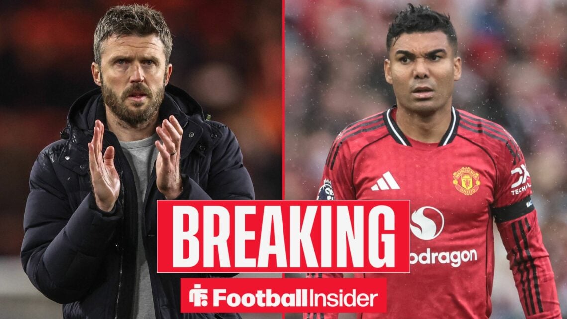 Michael Carrick and Casemiro side-by-side