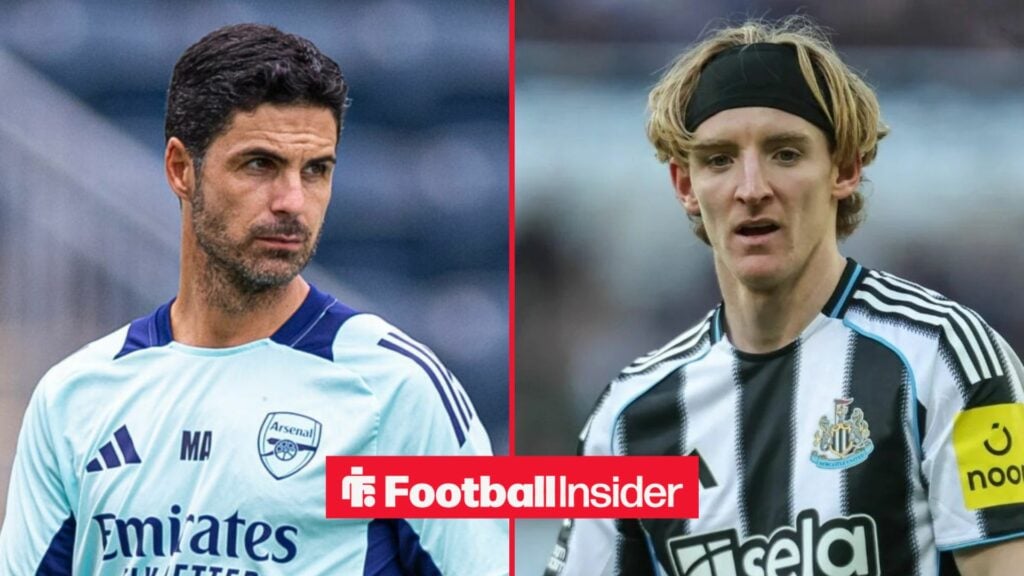 Expert predicts Arsenal's stance on signing Anthony Gordon after reveal