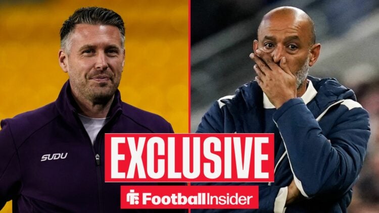 Rob Edwards and Nuno Espirito Santo side-by-side