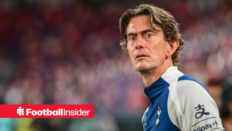 Thomas Frank at the Tottenham Hotspur Stadium