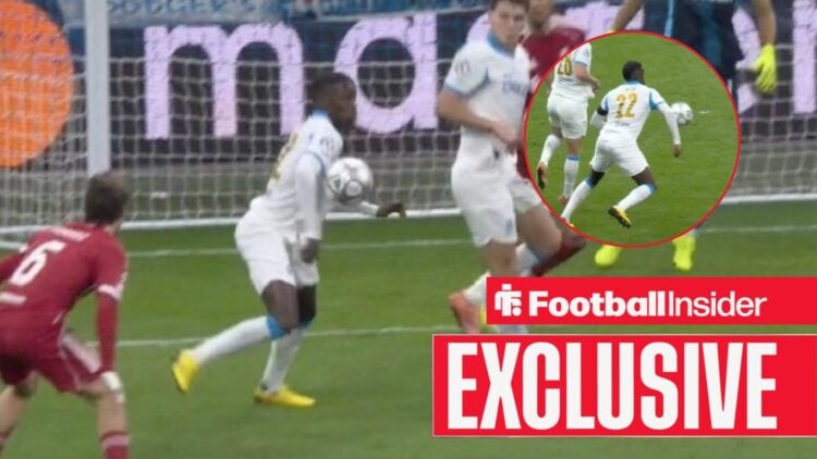 Timothy Weah handball vs Liverpool