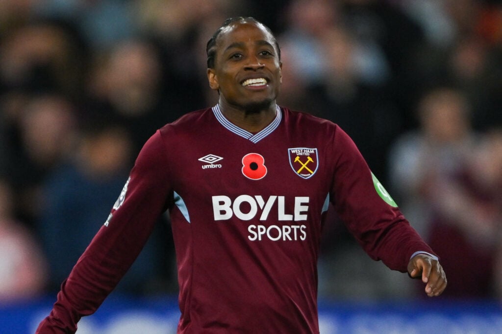 Kyle Walker-Peters playing for West Ham