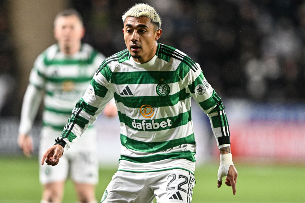 Celtic defender Julian Araujo