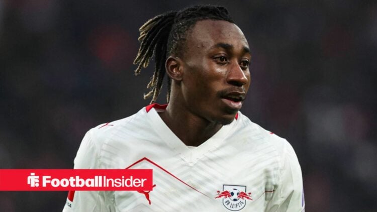 RB Leipzig forward Yan Diomande