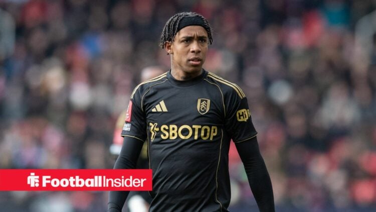 Fulham winger Kevin during a FA Cup match against Stoke City in February 2026