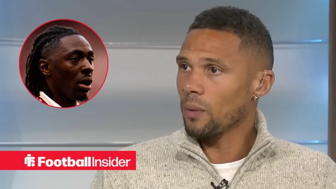 Ex-Arsenal defender Kieran Gibbs speaks to ESPN, with Eberechi Eze inset