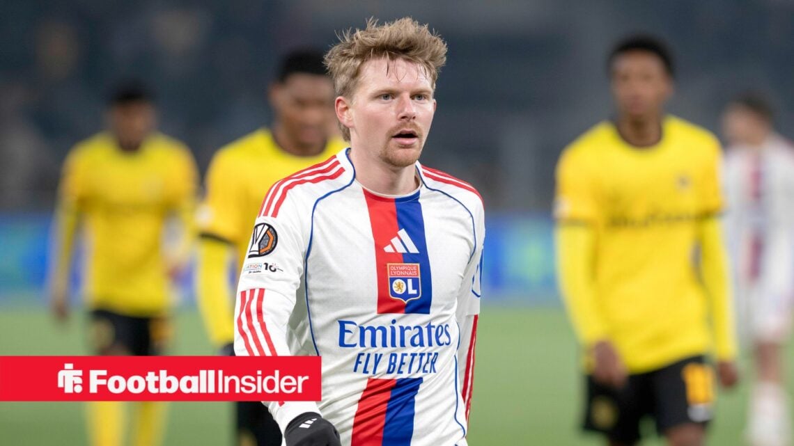 Lyon forward Pavel Sulc during a Europa League game