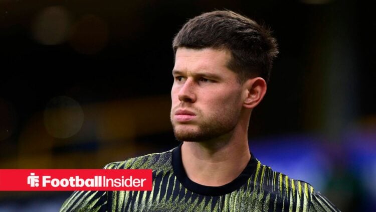 Leeds United goalkeeper Illan Meslier