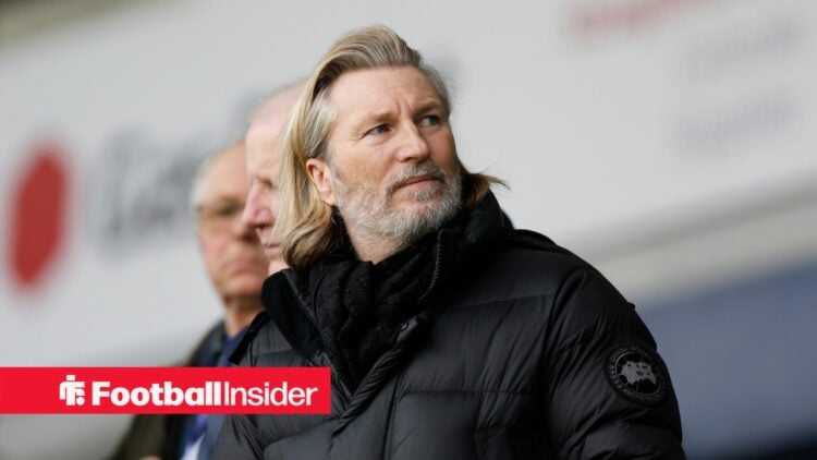 Forest Green Rovers manager Robbie Savage