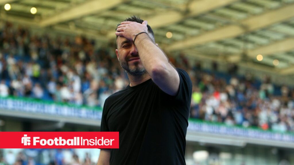 Odds slashed: Roberto De Zerbi in running to be surprise manager at Premier League club
