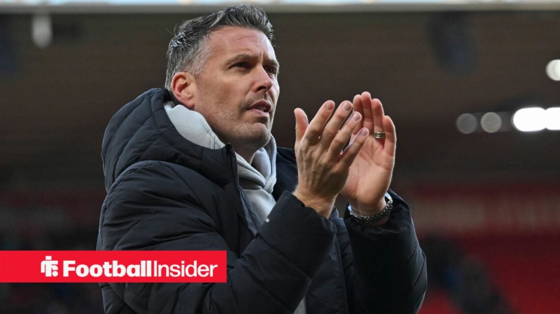 Wolves manager Rob Edwards claps