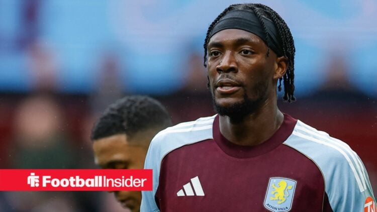 Tammy Abraham in Aston Villa kit