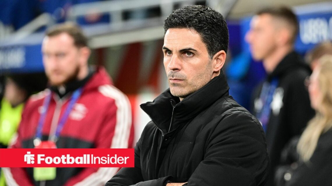 Arsenal manager Mikel Arteta crosses his arms