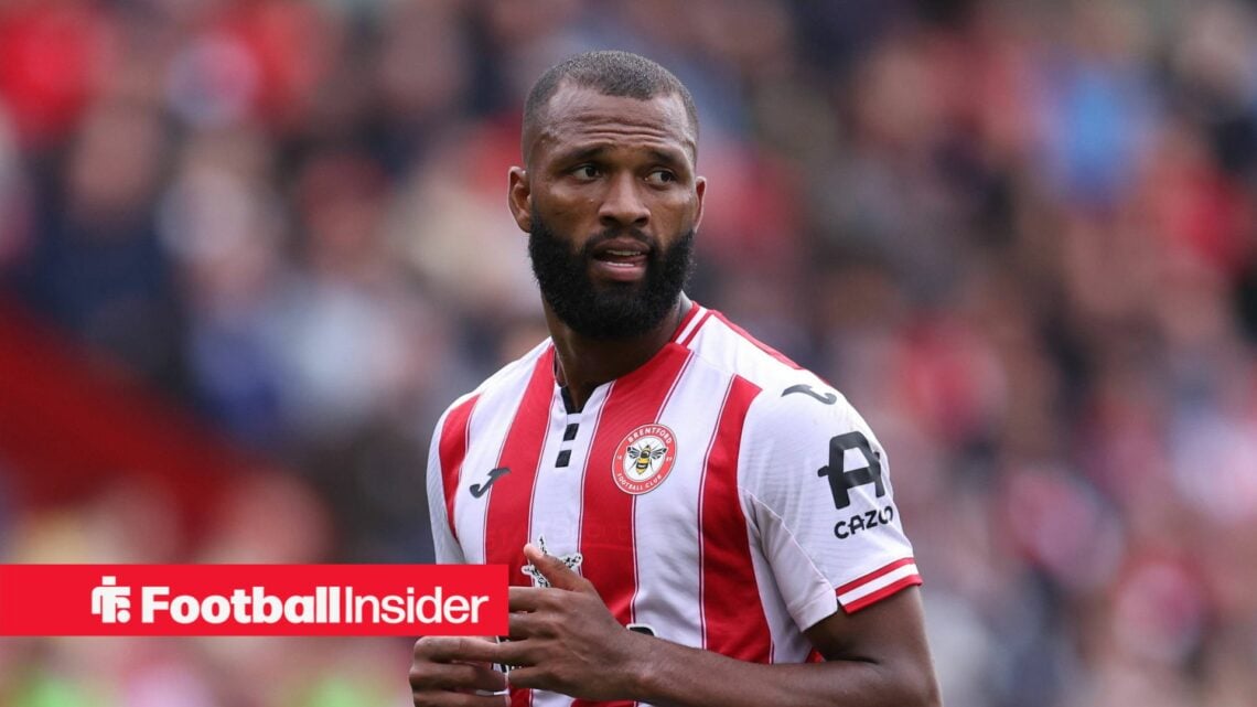 Brentford striker Igor Thiago