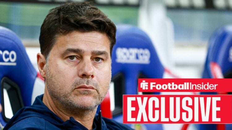 Mauricio Pochettino sitting in dugout