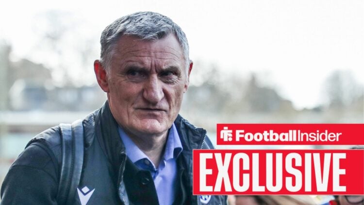 Tony Mowbray in West Brom coat