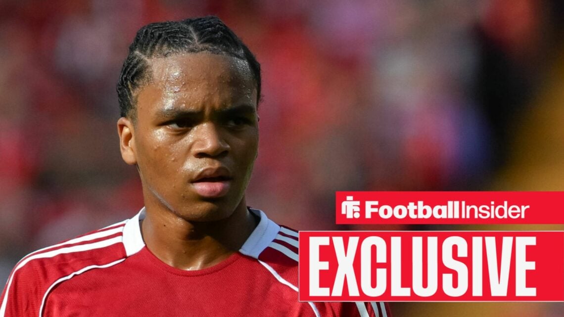 Rio Ngumoha in Liverpool kit