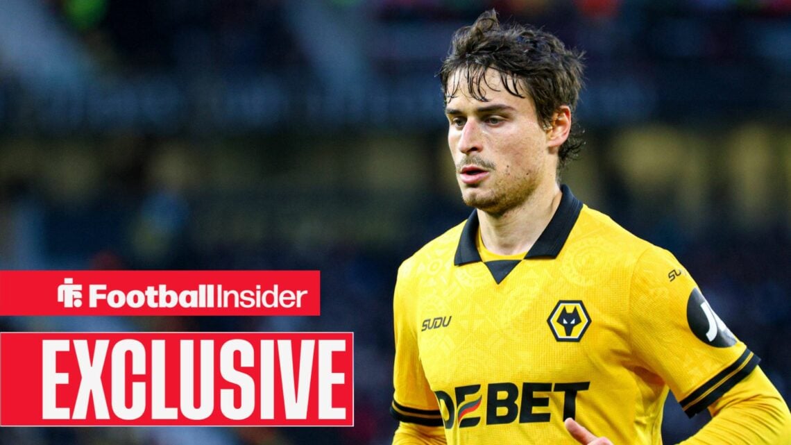 Hugo Bueno in Wolves kit