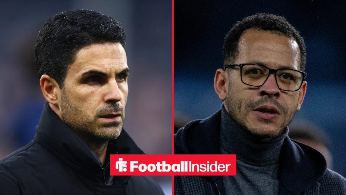 Arsenal manager Mikel Arteta and Chelsea manager Liam Rosenior