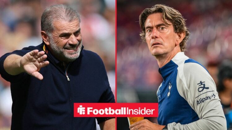 Ange Postecoglou and Thomas Frank side-by-side