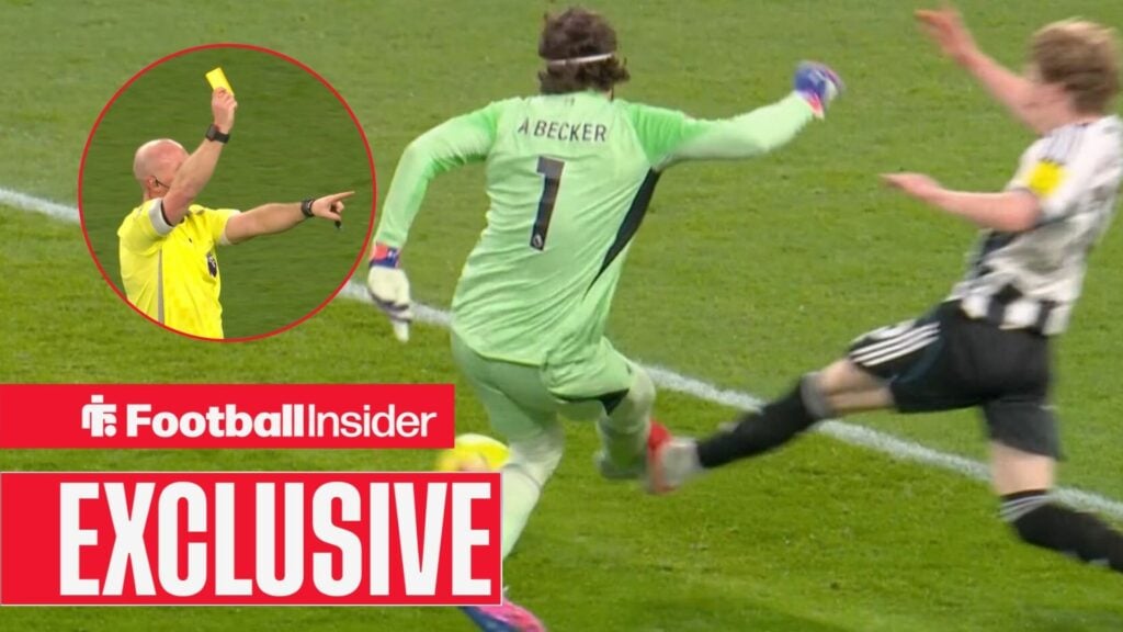 Ex-refs chief tells FA how they should punish Anthony Gordon after Liverpool incident