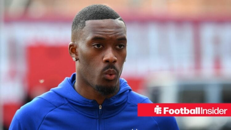 Callum Hudson-Odoi in blue top