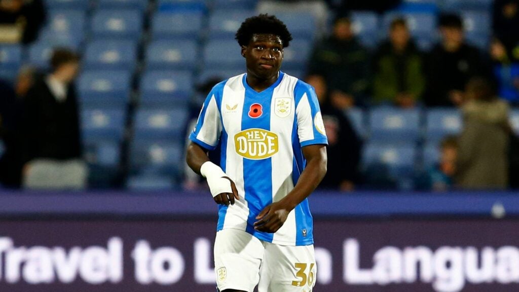 Cameron Ashia in action for Huddersfield