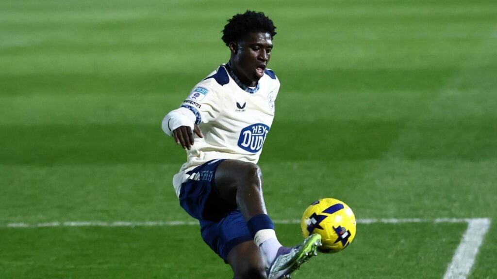 Cameron Ashia in action for Huddersfield