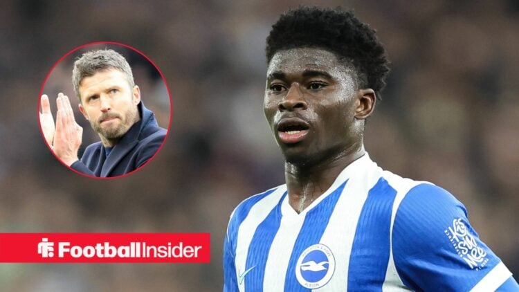 Carlos Baleba, Michael Carrick