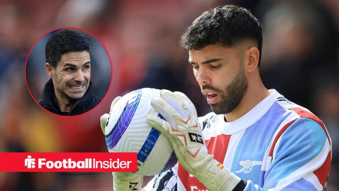 David Raya, Mikel Arteta