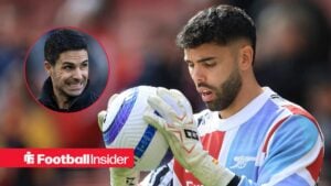 David Raya, Mikel Arteta