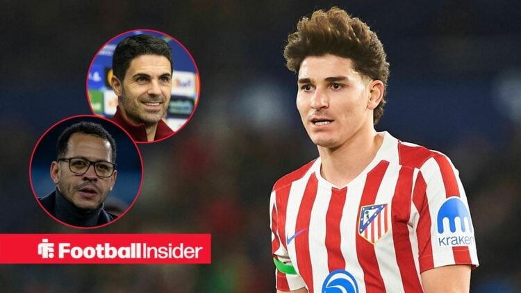 Julian Alvarez, Mikel Arteta, Liam Rosenior